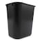 Rubbermaid Commercial 3.5 gal. Rectangular Trash Can FG295500BLA - alternate 5